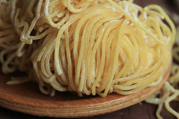 Νόστιμο noodles αυγού — Φωτογραφία Αρχείου