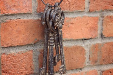 Eski anahtarları tarzı vintage