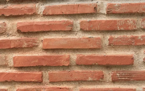 Brown brick wall background — Stock Photo, Image