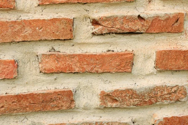 Bruine baksteen muur achtergrond — Stockfoto