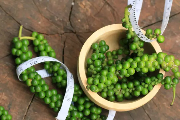 Semillas de pimienta verde fresca —  Fotos de Stock