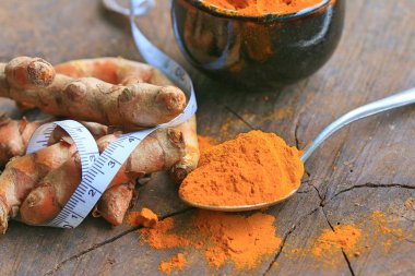 Zerdeçal tozu ile taze