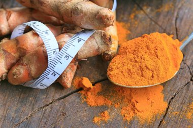 Zerdeçal tozu ile taze