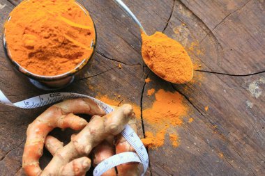 Zerdeçal tozu ile taze