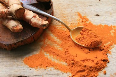 Zerdeçal tozu ile taze