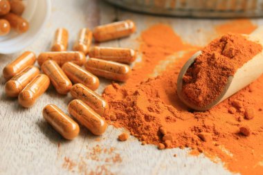 Toz zerdeçal kapsül