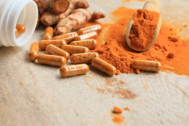 Zerdeçal kapsül ile taze