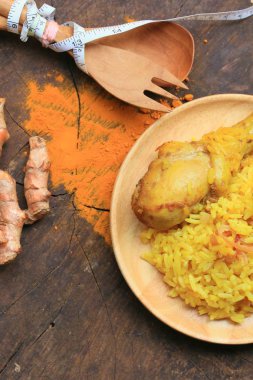 tavuk biryani pirinç