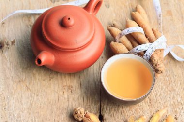 zencefil çayı ve taze