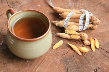 zencefil çayı ve taze