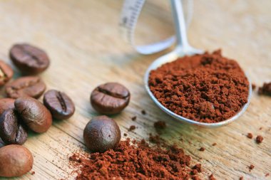 kahve anlık ve fasulye