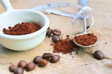 kahve anlık ve fasulye