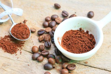 kahve anlık ve fasulye