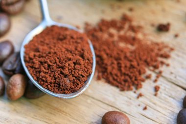 kahve anlık ve fasulye