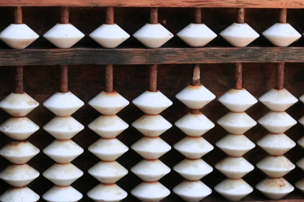 Old abacus vintage wood — Stock Photo, Image