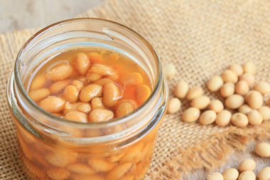 yığın tuzlu soya fasulyesi