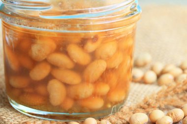 yığın tuzlu soya fasulyesi