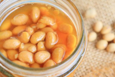 yığın tuzlu soya fasulyesi