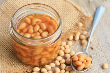 yığın tuzlu soya fasulyesi