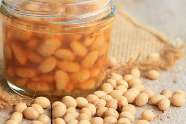 yığın tuzlu soya fasulyesi