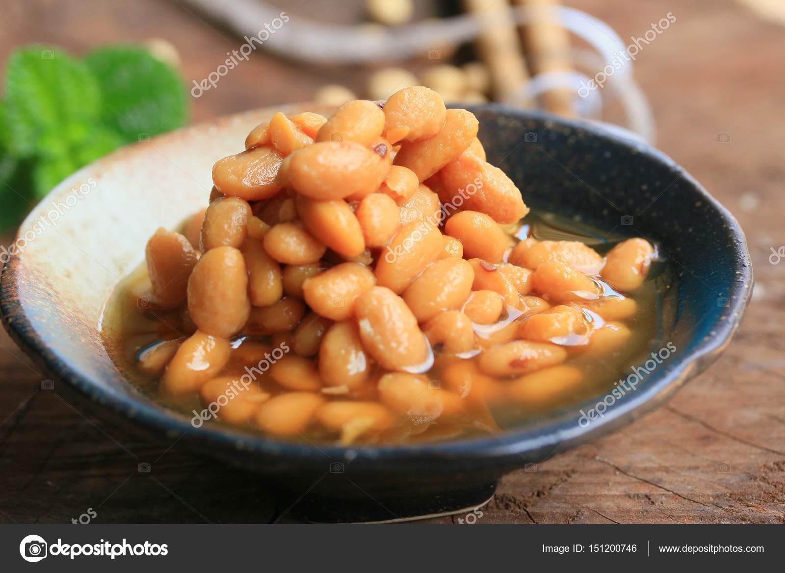 Heap salted soy beans — Stock Photo © oilslo 151200746