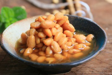 yığın tuzlu soya fasulyesi