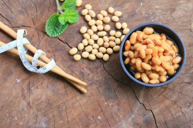 yığın tuzlu soya fasulyesi