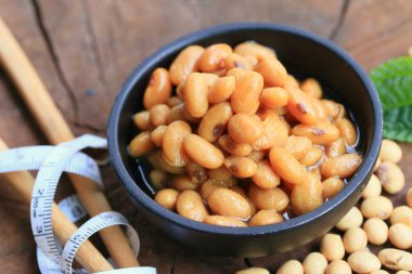 yığın tuzlu soya fasulyesi