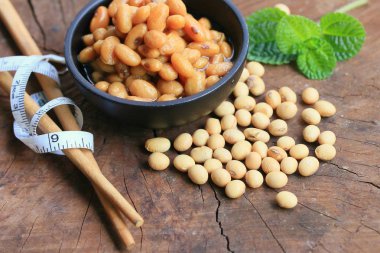 yığın tuzlu soya fasulyesi