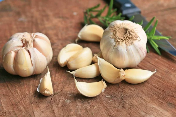 Heap a lot garlic — Stock Photo, Image