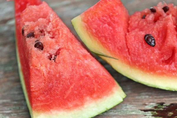 Leckere süße rote Wassermelone — Stockfoto