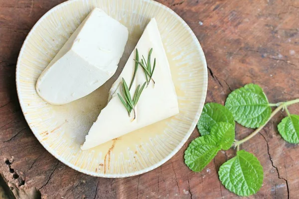 Tofu und Sojabohnen — Stockfoto