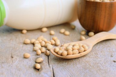 Soya sütü soya ile