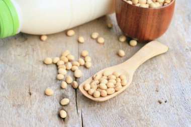 Soya sütü soya ile