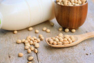 Soya sütü soya ile