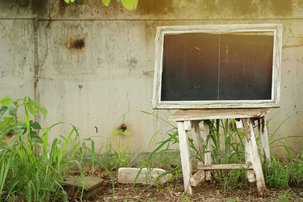 Oude vintage zwarte bord — Stockfoto