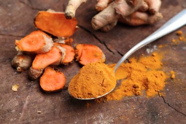 Zerdeçal tozu ile taze