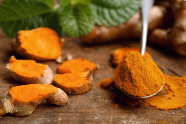 Zerdeçal tozu ile taze