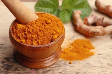 Zerdeçal tozu ile taze