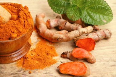 Zerdeçal tozu ile taze