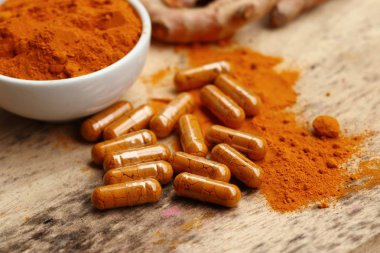 Toz zerdeçal kapsül