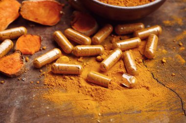 Toz zerdeçal kapsül