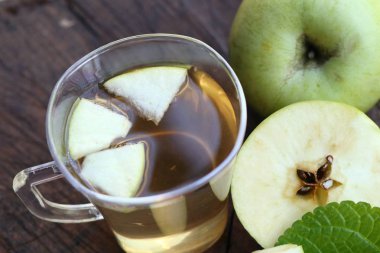 Yeşil elma sirkesi
