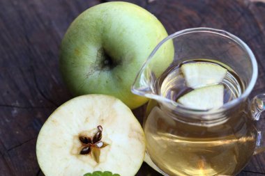 Yeşil elma sirkesi