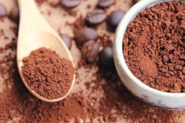 Hazır kahve fasulye ile