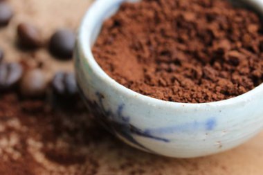 Hazır kahve fasulye ile