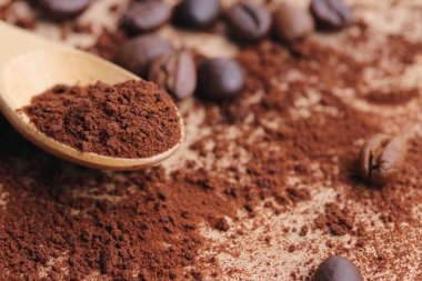 Hazır kahve fasulye ile