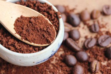 Hazır kahve fasulye ile