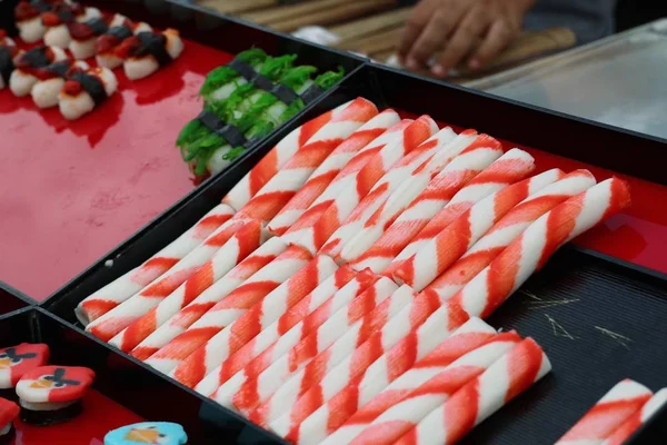 Sushi en el mercado — Foto de Stock