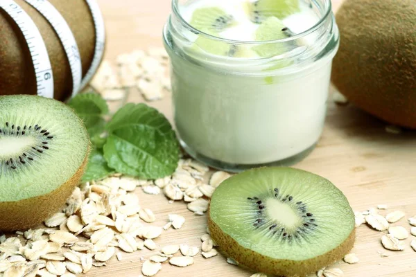 Kiwi au yaourt au smoothie — Photo